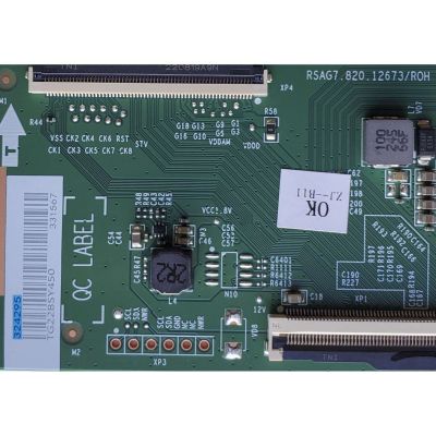 KIT DE TARJETAS PARA TV HISENSE / MAIN 315290 / RSAG7.820.11014/ROH / 315291  / FUENTE 331382 / RSAG7.820.12362/ROH / T-CON 324295 / RSAG7.820.12673/ROH / PANEL HD650Y1U72-T0L2\GM\CKD3A\ROH / DISPLAY HV650QUB-F70 / JR645R3HA3L / MODELO 65R6E4 65A53FUR - Imagen 3